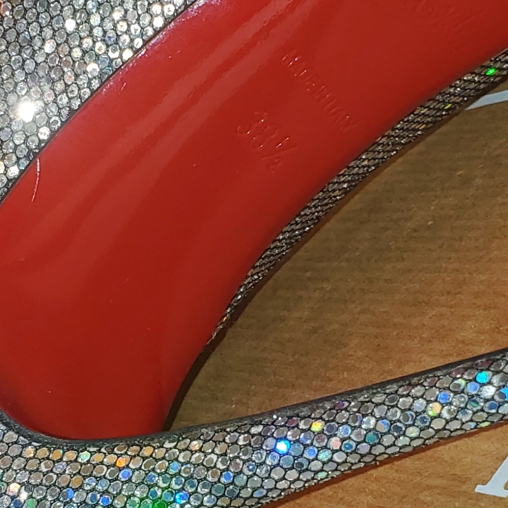 Christian Louboutin glitter heels - Picture 5 of 5
